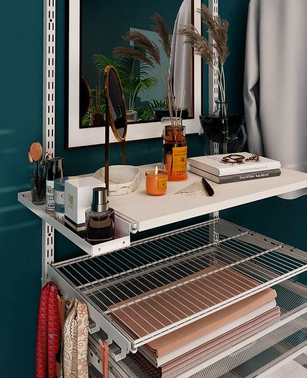 Полка боковая ПРАКТИК Home GPB-40 белая